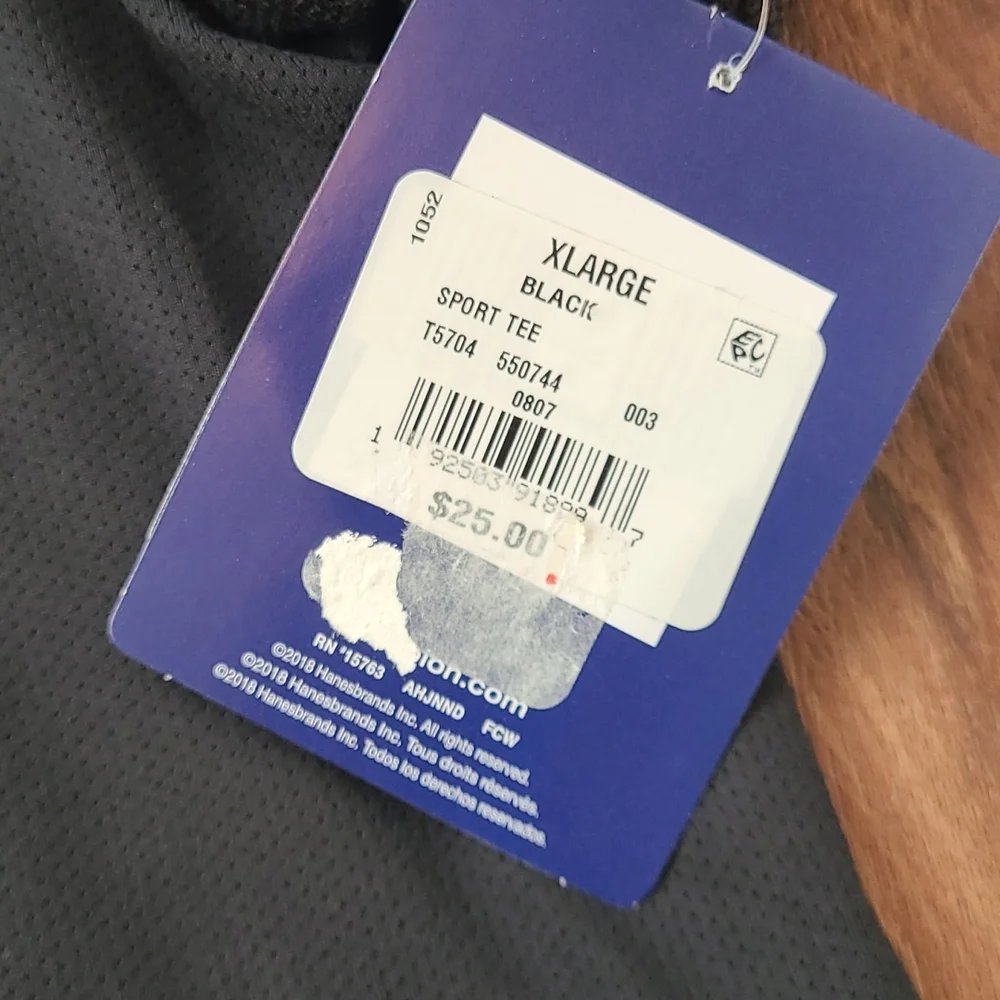 Champion sport t-shirt black - Picture 9 of 10